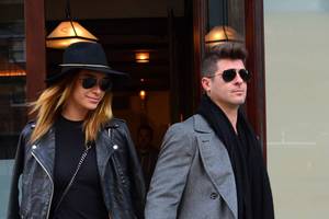 Bild von Robin Thicke und April Love Geary