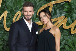 Bild von David Beckham und Victoria Beckham