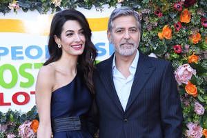 Bild von Amal und George Clooney