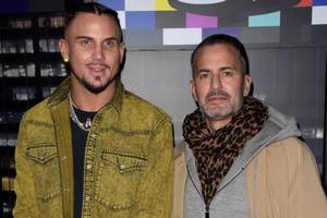 Charly Defrancesco und Marc Jacobs Bild von Charly Defrancesco und Marc Jacobs