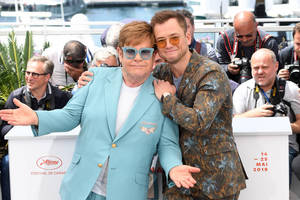 Bild von Elton John und Taron Egerton