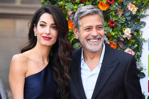 Bild von Amal Clooney und George Clooney