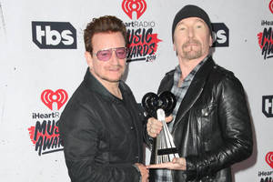 The Edge und Bono von U2 Bild von The Edge und Bono von U2