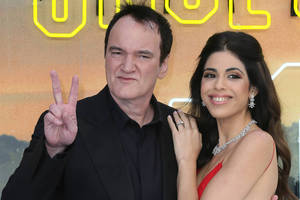 Bild von Quentin Tarantino und Daniella Pick