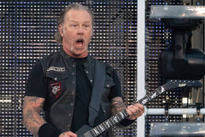 Bild von James Hetfield von Metallica