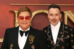Bild von Elton John und David Furnish