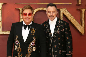 Bild von Elton John und David Furnish