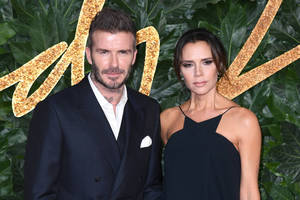 David Beckham und Victoria Beckham Bild von David Beckham und Victoria Beckham