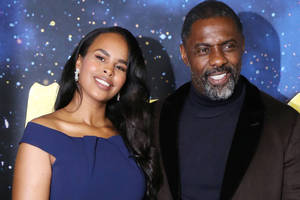 Idris Elba und Sabrina Dhowre Bild von Idris Elba und Sabrina Dhowre
