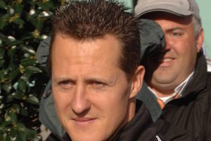 Bild von Michael Schumacher ist das große Idol seines Sohnes