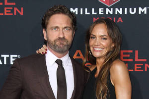 Gerard Butler und Morgan Brown Bild von Gerard Butler und Morgan Brown