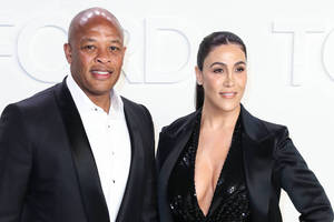 Dr. Dre und Nicole Young Bild von Dr. Dre und Nicole Young