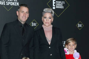 Bild von Carey Hart und Pink