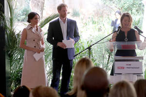 Herzogin Meghan und Prinz Harry Bild von Herzogin Meghan und Prinz Harry