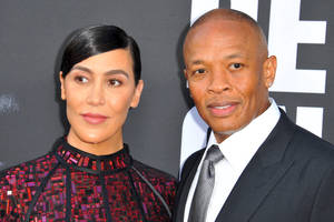 Dr. Dre und Nicole Young Bild von Dr. Dre und Nicole Young
