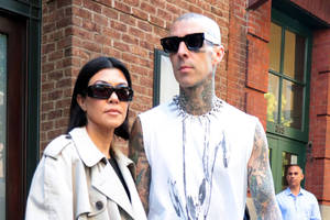 Travis Barker und Kourtney Kardashian Bild von Travis Barker und Kourtney Kardashian