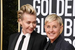 Ellen DeGeneres und Portia de Rossi Bild von Ellen DeGeneres und Portia de Rossi