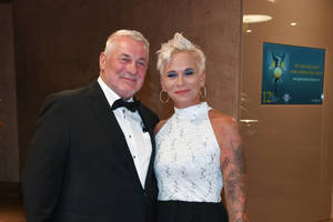 Bild von Heinz Hoenig und seine Frau Annika