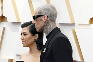 Travis Barker und Kourtney Kardashian Bild von Travis Barker und Kourtney Kardashian