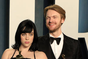 Billie Eilish und ihr Bruder Finneas Bild von Billie Eilish und ihr Bruder Finneas