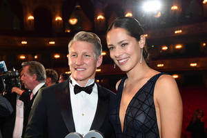 Bastian Schweinsteiger und Ana Ivanovic Bild von Bastian Schweinsteiger und Ana Ivanovic