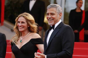 George Clooney und Julia Roberts Bild von George Clooney und Julia Roberts