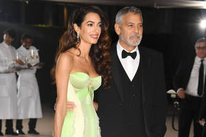 George und Amal Clooney Bild von George und Amal Clooney