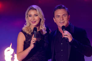 Anna-Carina Woitschak und Stefan Mross Bild von Anna-Carina Woitschak und Stefan Mross