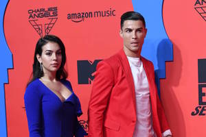 Cristiano Ronaldo und Georgina Rodriguez Bild von Cristiano Ronaldo und Georgina Rodriguez