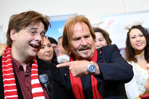 Bild von Frank Zander und sein Sohn Marcus