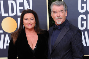 Pierce Brosnan und seine Frau Keely Shaye Smith Bild von Pierce Brosnan und seine Frau Keely Shaye Smith